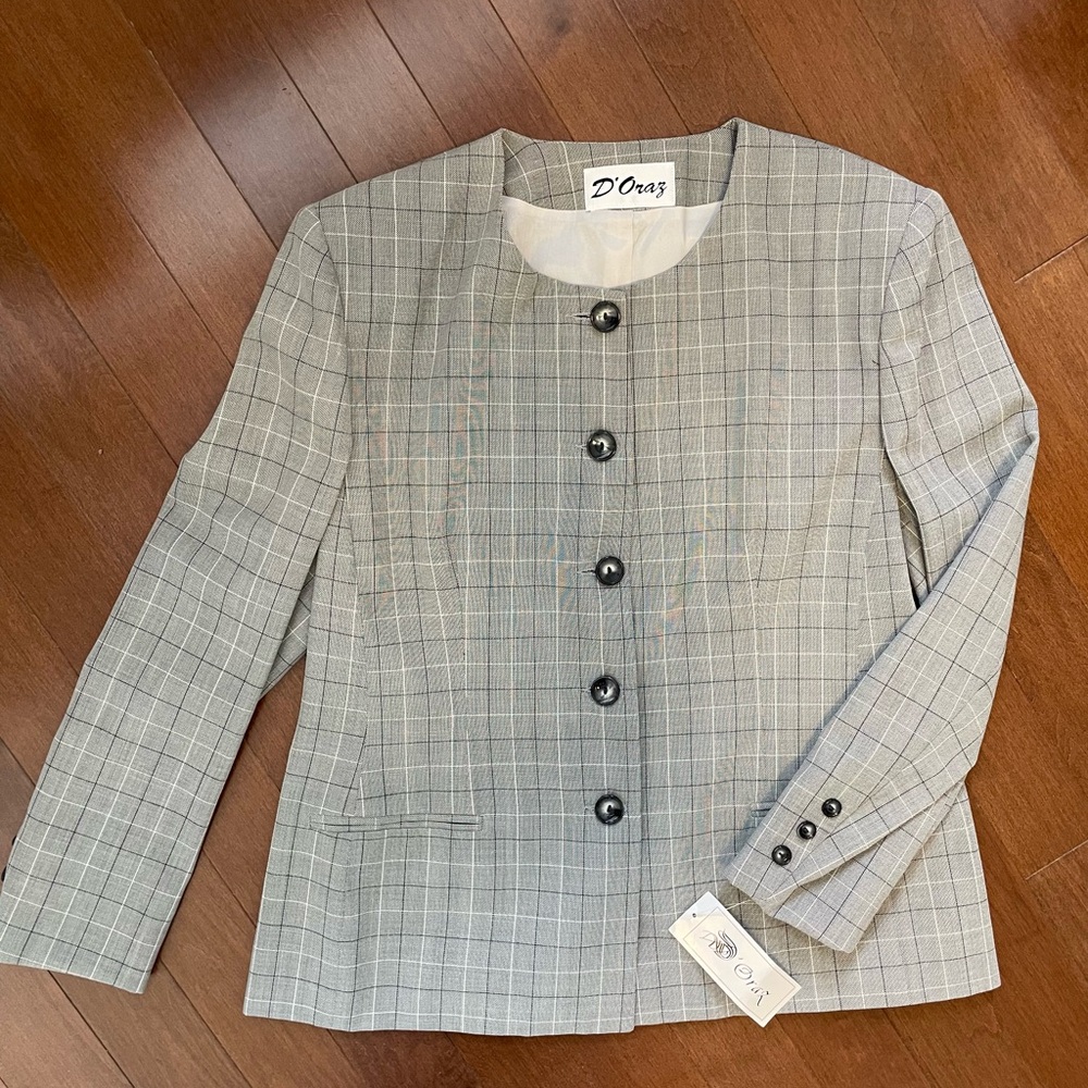 NWT Vintage boxy blazer